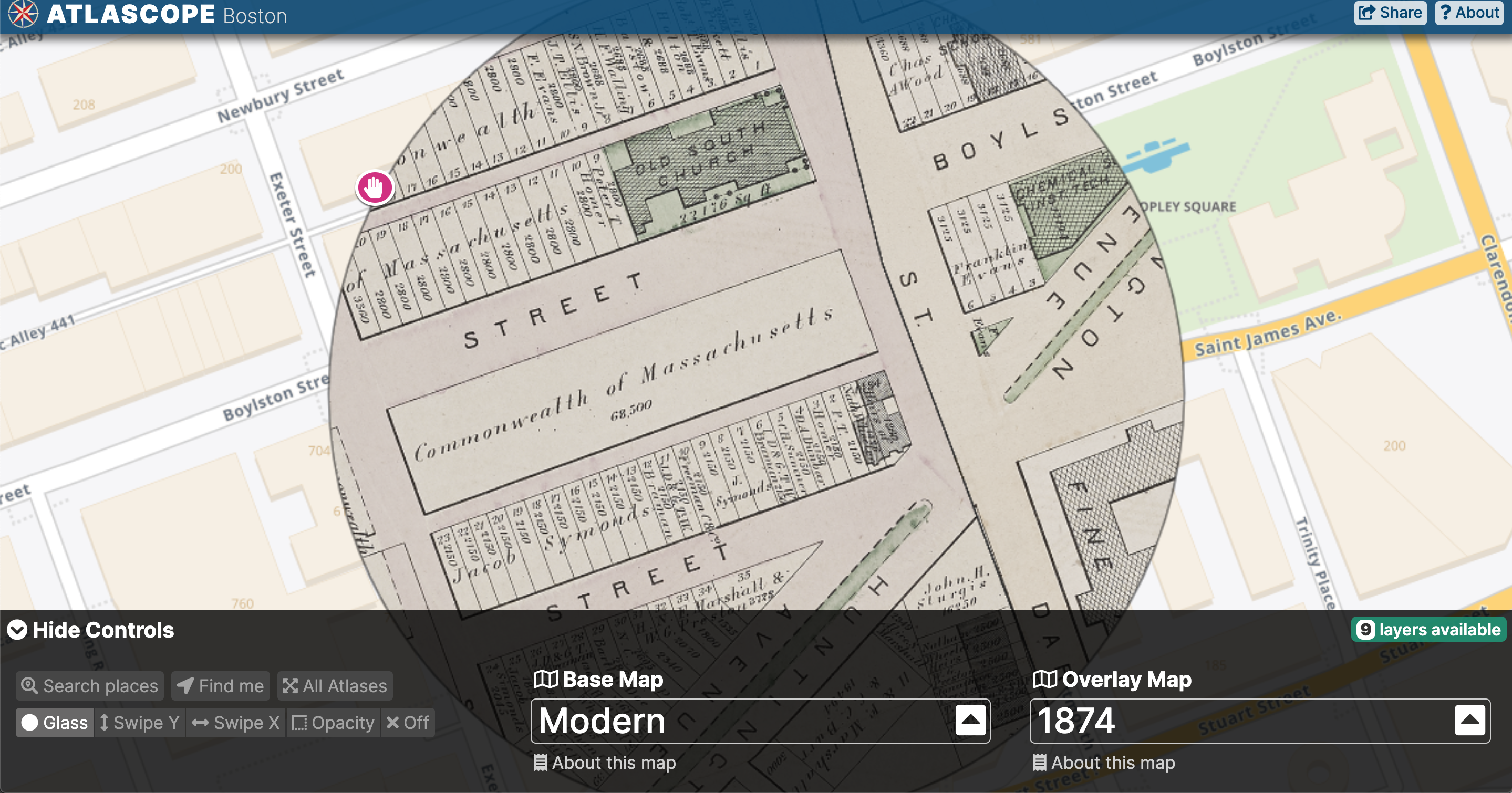 Boston Public Library Maps Leventhal Map Center At The Boston Public Library “Creates Amazing Historic  Atlas Tool” | Lj Infodocket