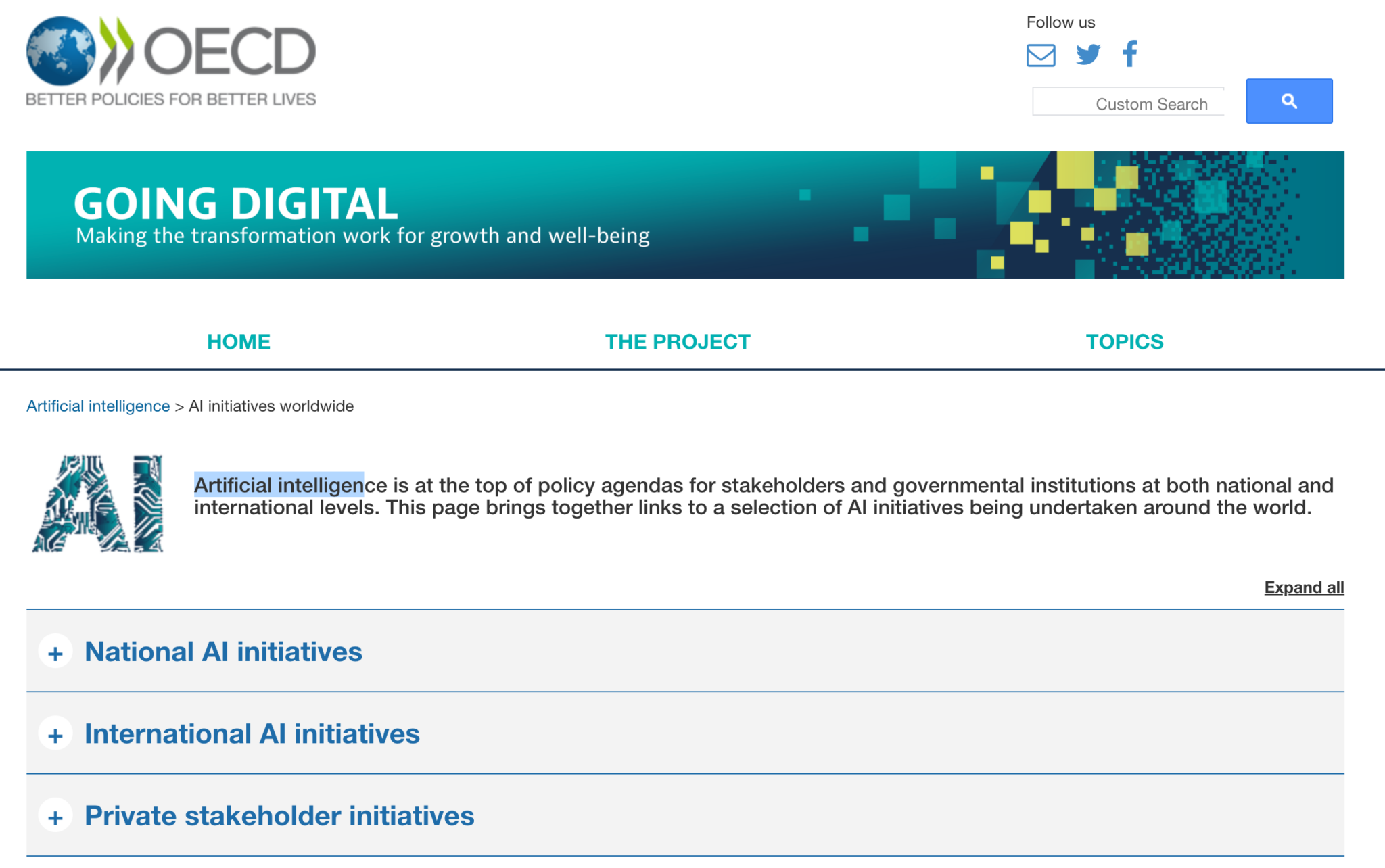 OECD: Selective Directory Of National, International, And Private ...