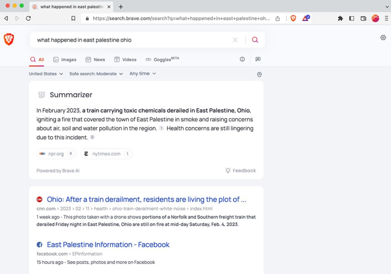 Brave Search (From Brave Browser) Introduces Brave Summarizer, an AI