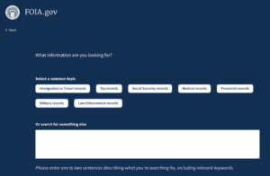 Research Tools: FOIA.gov Search Tool Adds Law Enforcement User Journey