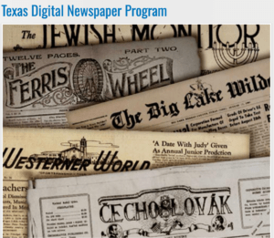 Milestones: “One-Million Issues in the Texas Digital Newspaper Program”