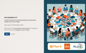 A Multi-Stakeholder Working Group (JISC, Plan S, PLOS) Release a “New Tool To Assess Equity In Scholarly Communication Models”