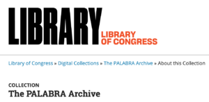 Poetry: Fifty New Recordings from the PALABRA Archive Now Available